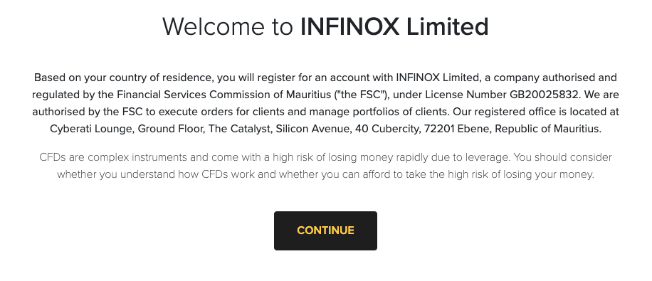 INFINOX FSC